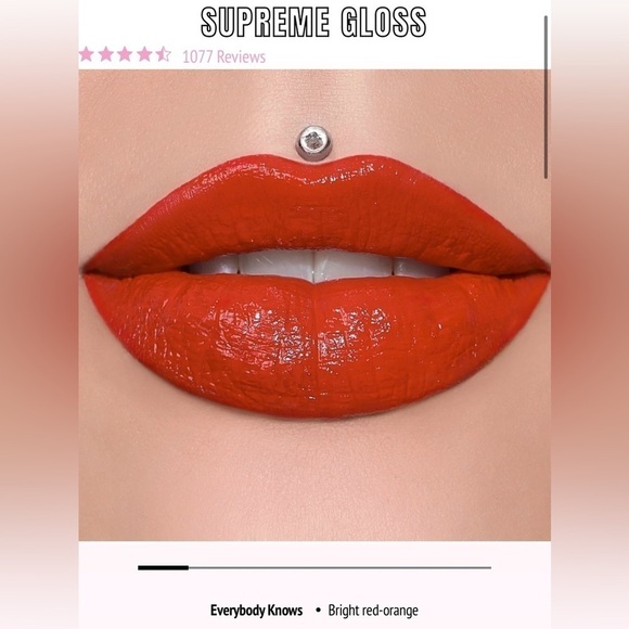 Brand New Jeffree Star Supreme Gloss Full Pigment Lip Gloss in Everybody Knows - Picture 2 of 6